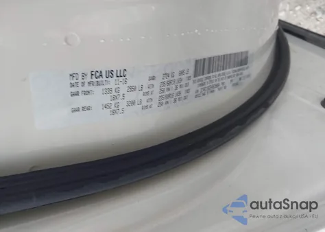 2017 Chrysler Pacifica Touring-L z USA, uszkodzony, nr VIN 2C4RC1BG5HR635084